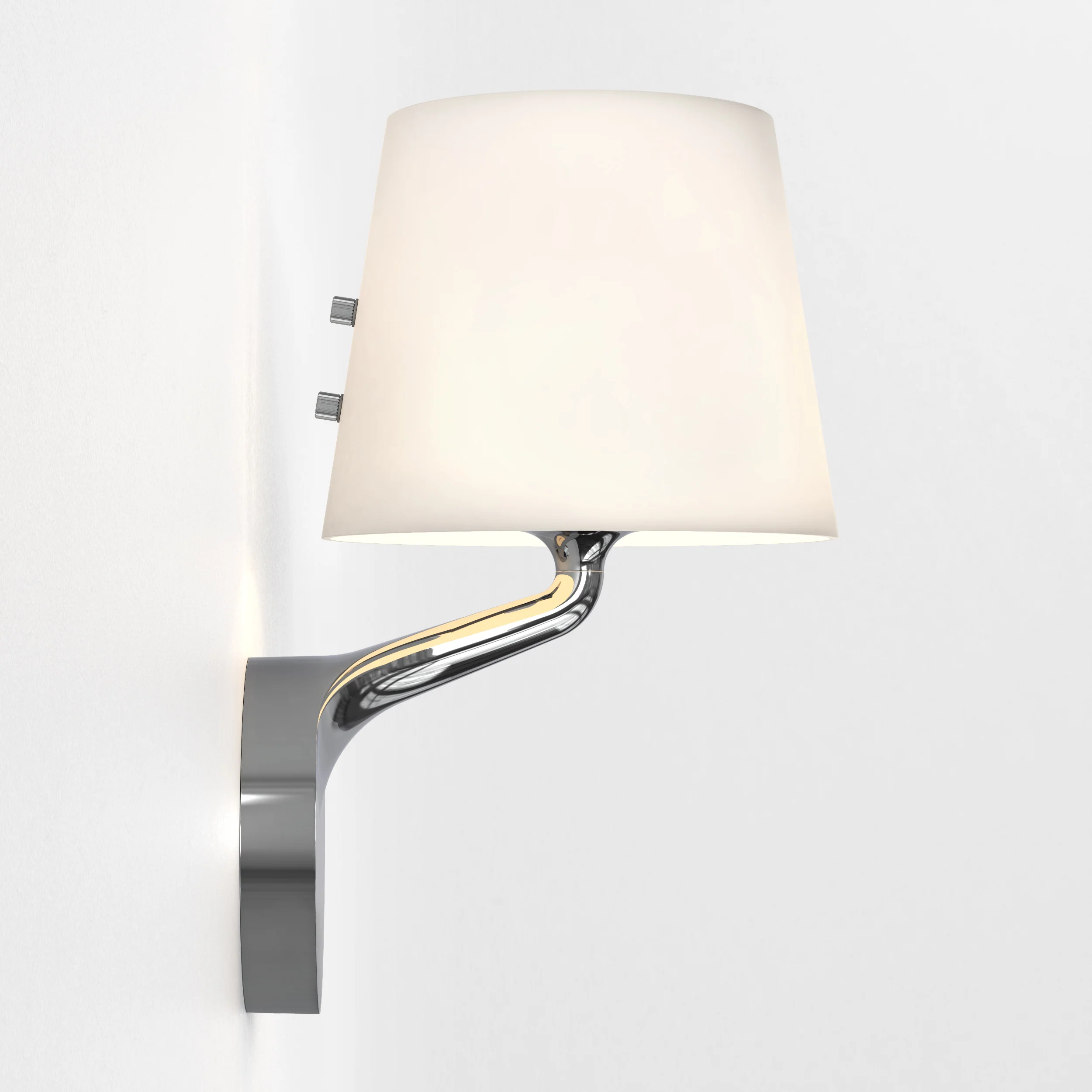 Millie Bathroom Wall Light- Polished Chrome/ Matt Black/ Antique Brass - Image 5