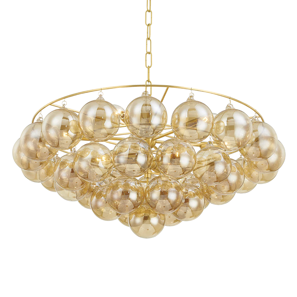 Mimi 6/9Lt Chandelier - Aged Brass - Image 2