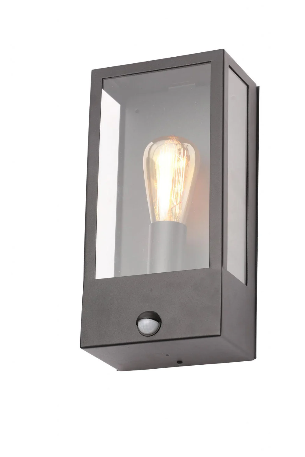 Minerva PIR Box Lantern - Black/ Anthracite Finish - Image 2