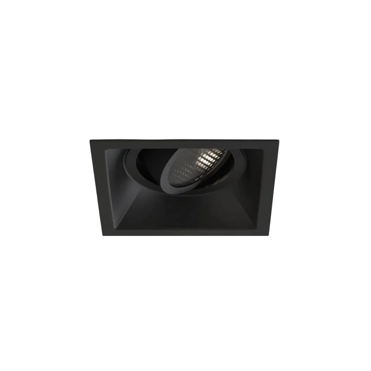 Minima Adjustable Round/Square Downlight - Black/White - Image 2