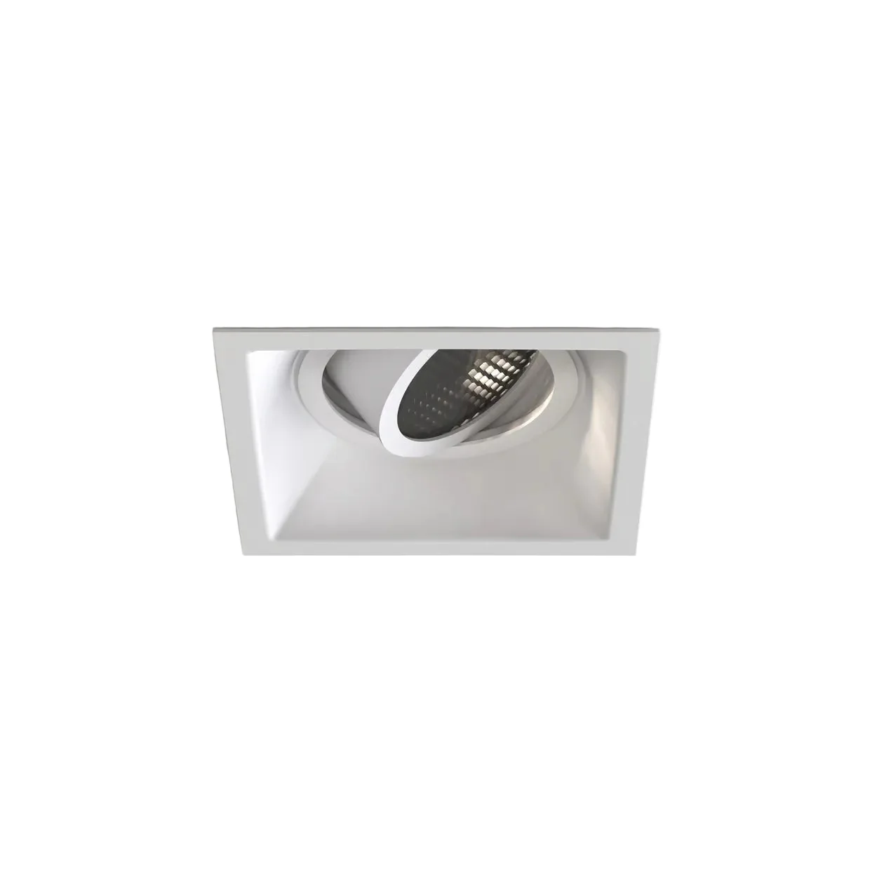 Minima Adjustable Round/Square Downlight - Black/White - Image 4