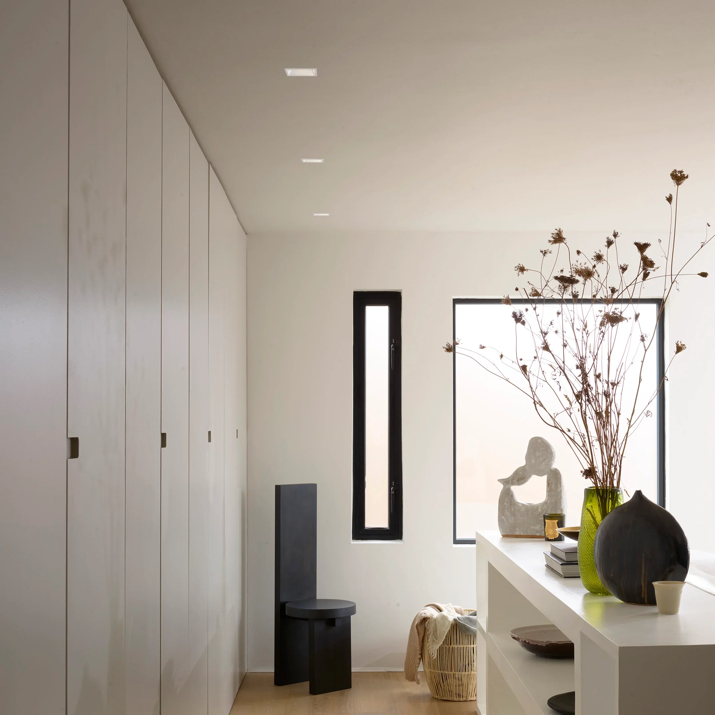 Minima Adjustable Round/Square Downlight - Black/White - Image 7
