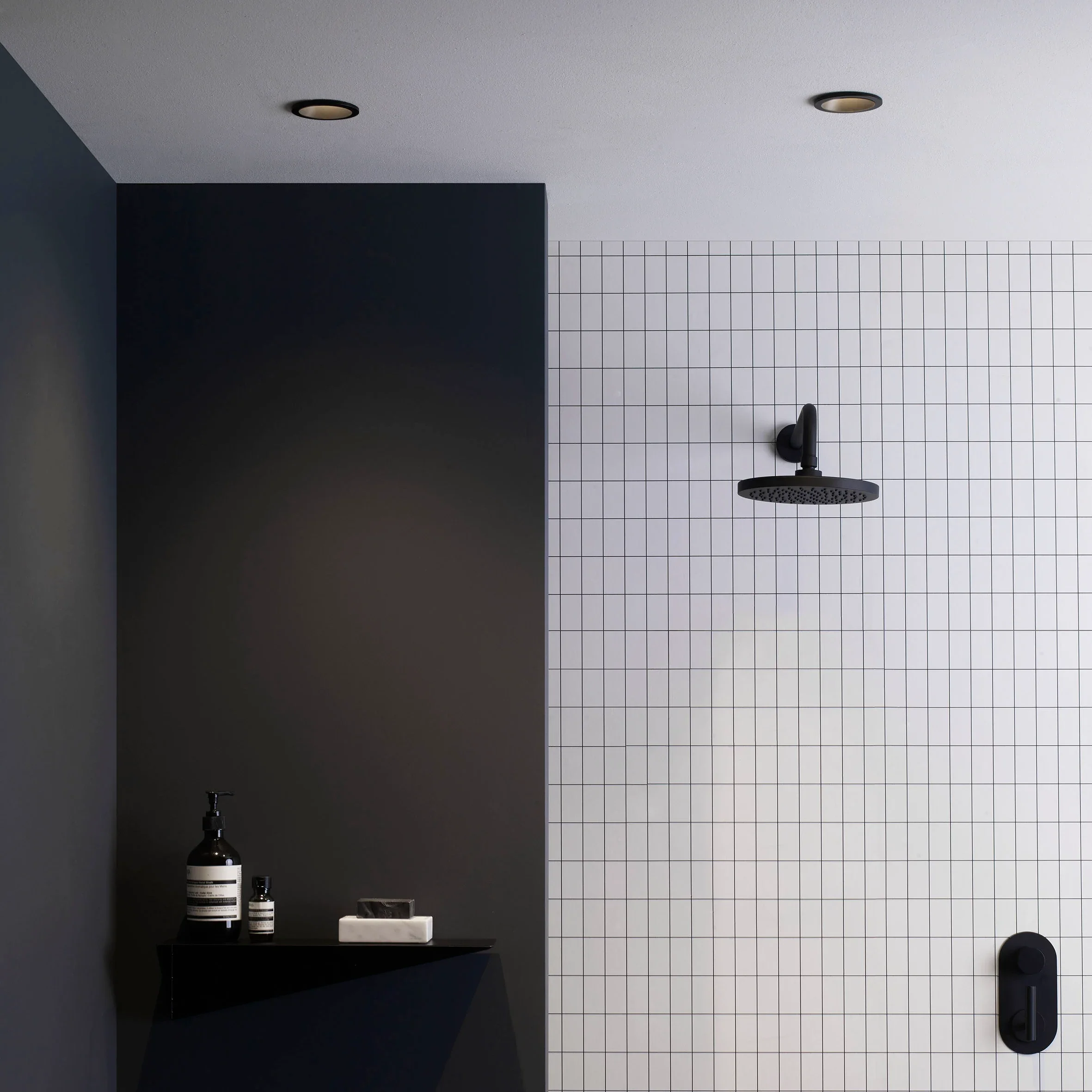 Minima Fixed IP65 Downlight - Black/White - Image 3