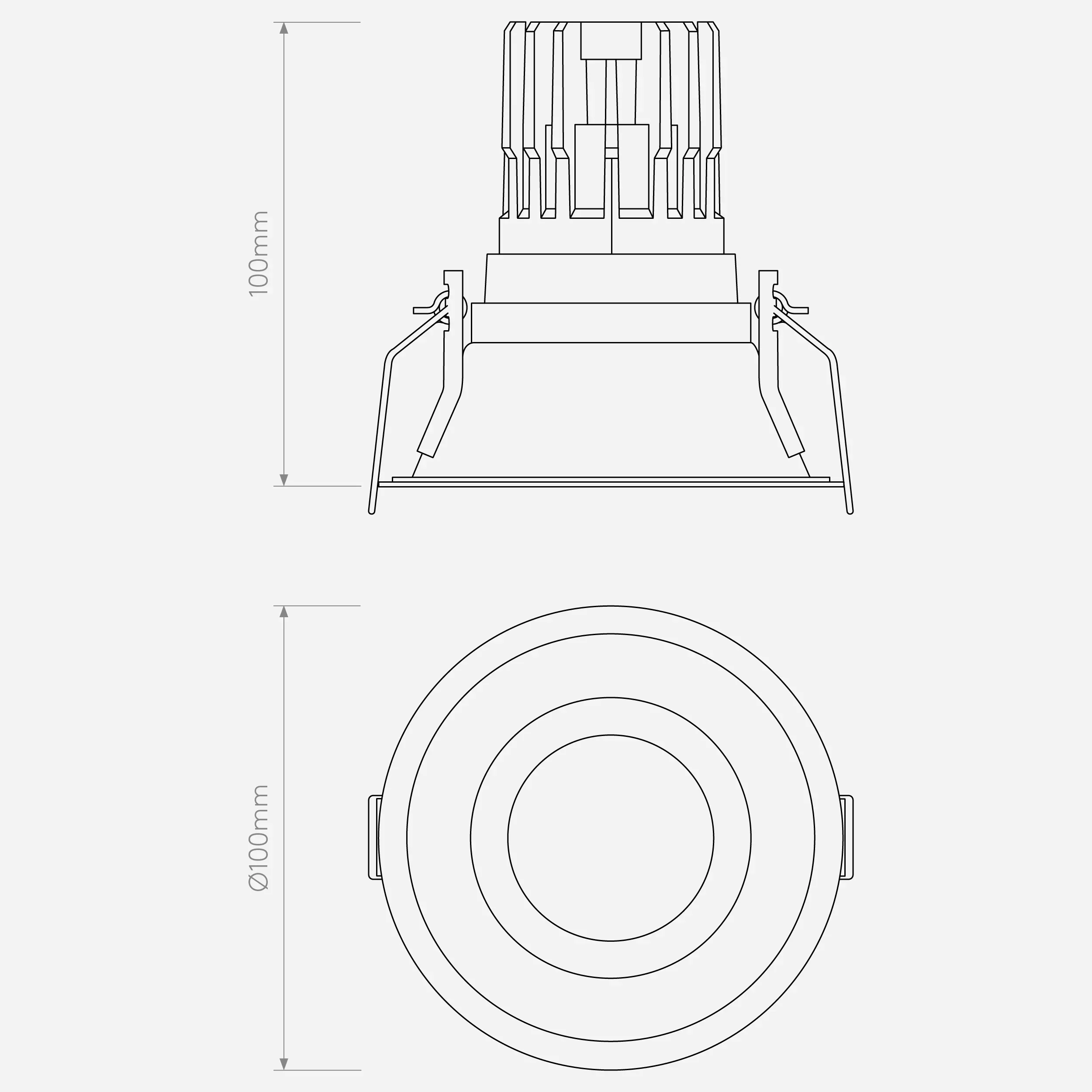 Minima PRO Round/Square Fixed IP65 - Fully Customizable - Image 9