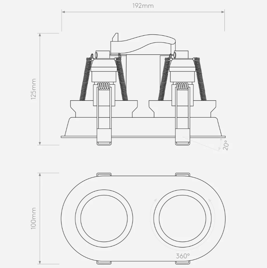 Minima Round Twin Adjustable - Image 3
