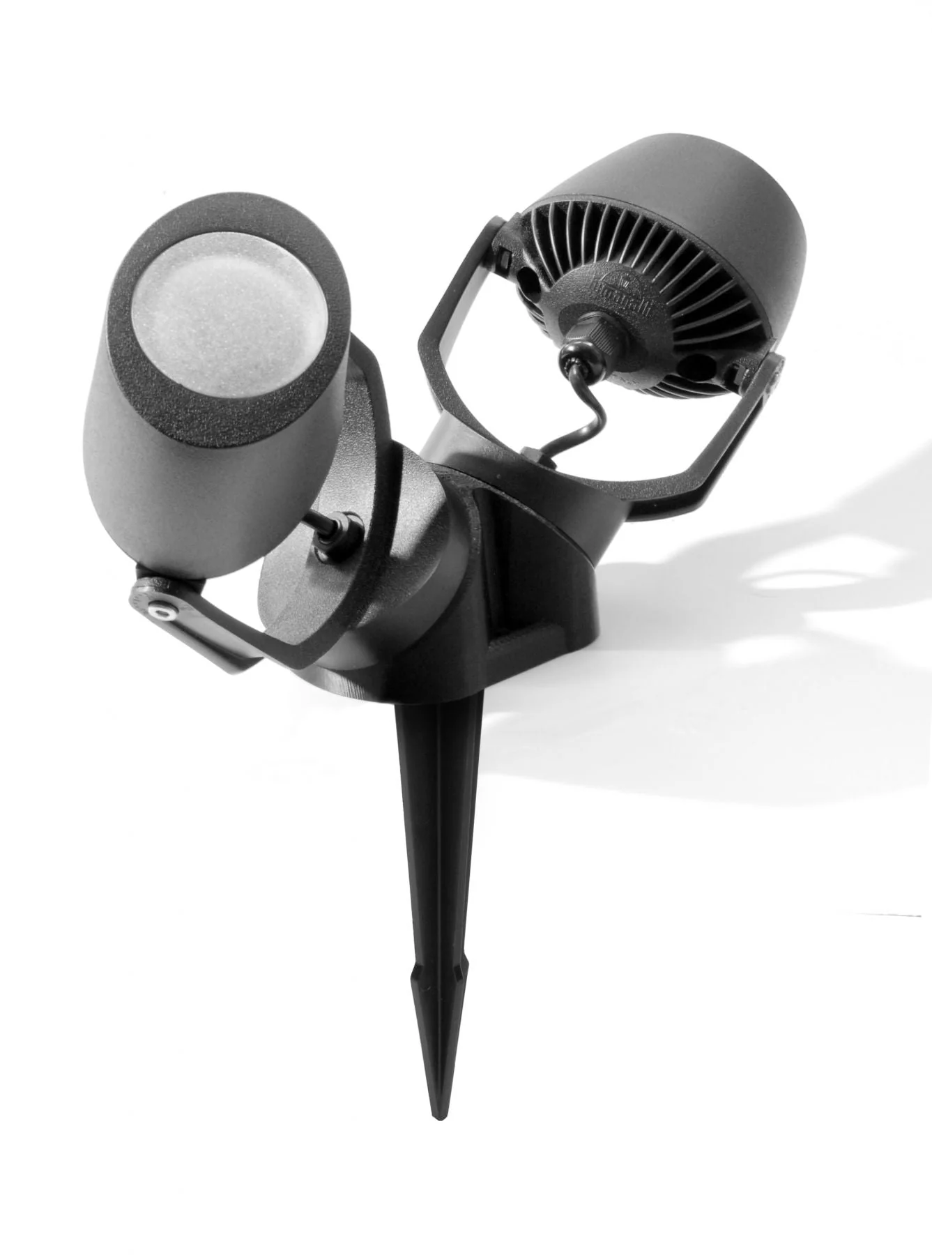 Minitommy Spike Black Frosted LED Double Spotlight Light - Image 2
