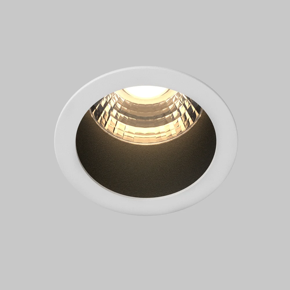Minor Recessed Downlight- Black & White Finish - Image 11