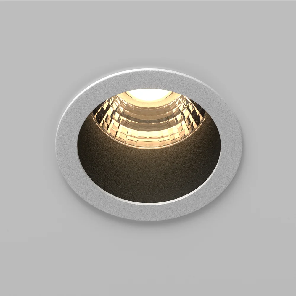 Minor Recessed Downlight- Black & White Finish - Image 2