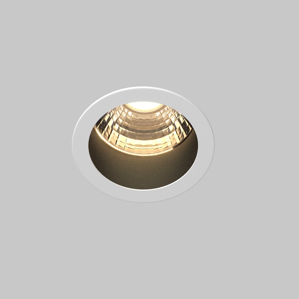 Minor Recessed Downlight- Black & White Finish - Image 3