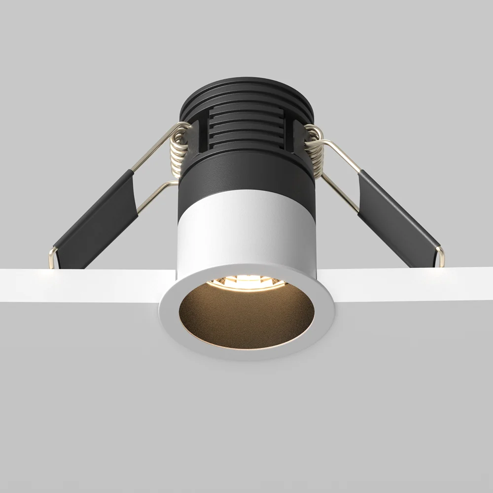 Minor Recessed Downlight- Black & White Finish - Image 8