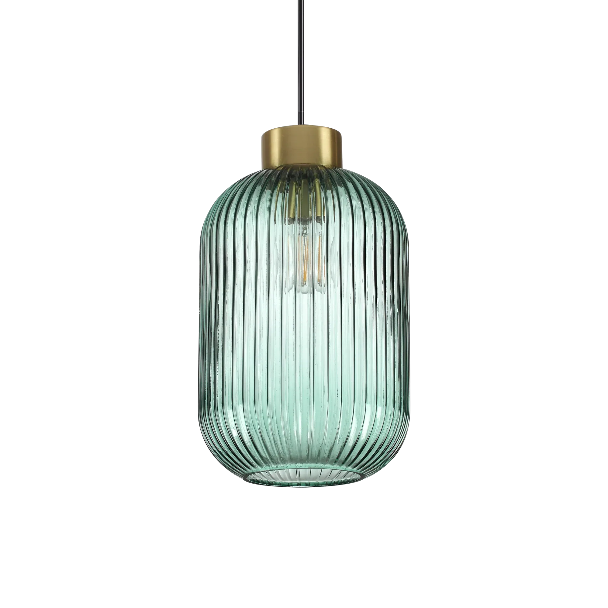 Mint Pendant Light, Various Styles - Green/Smokey Grey Finish - Image 6