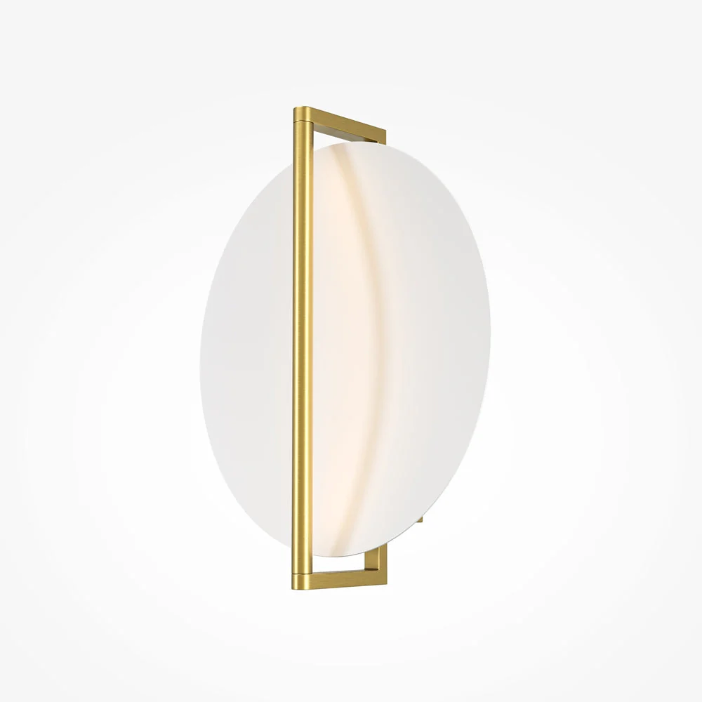 Mira LED Wall Light - Brass/Black - Image 2