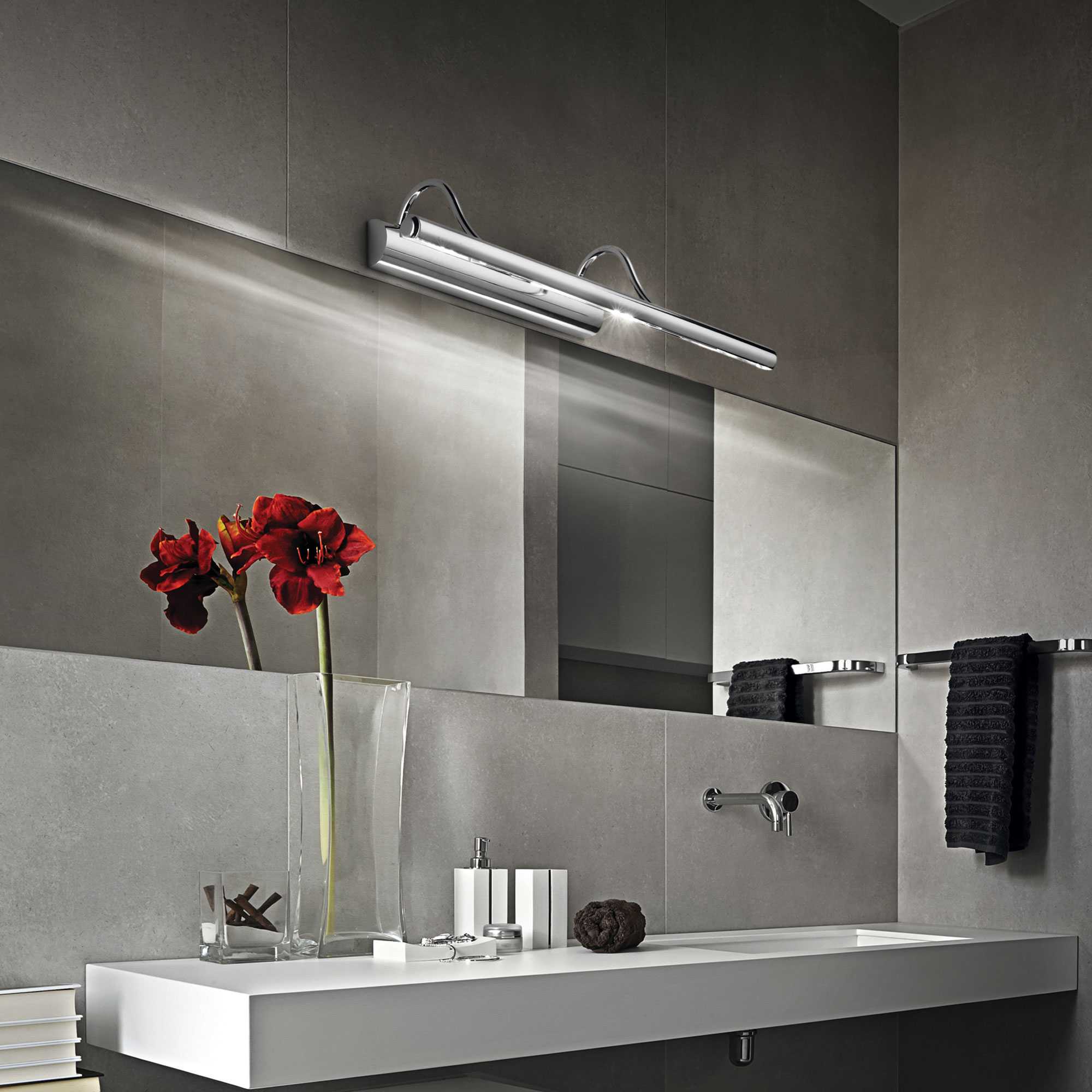 Mirror picture light - Burnish/Chrome/Brass Finish - Image 5