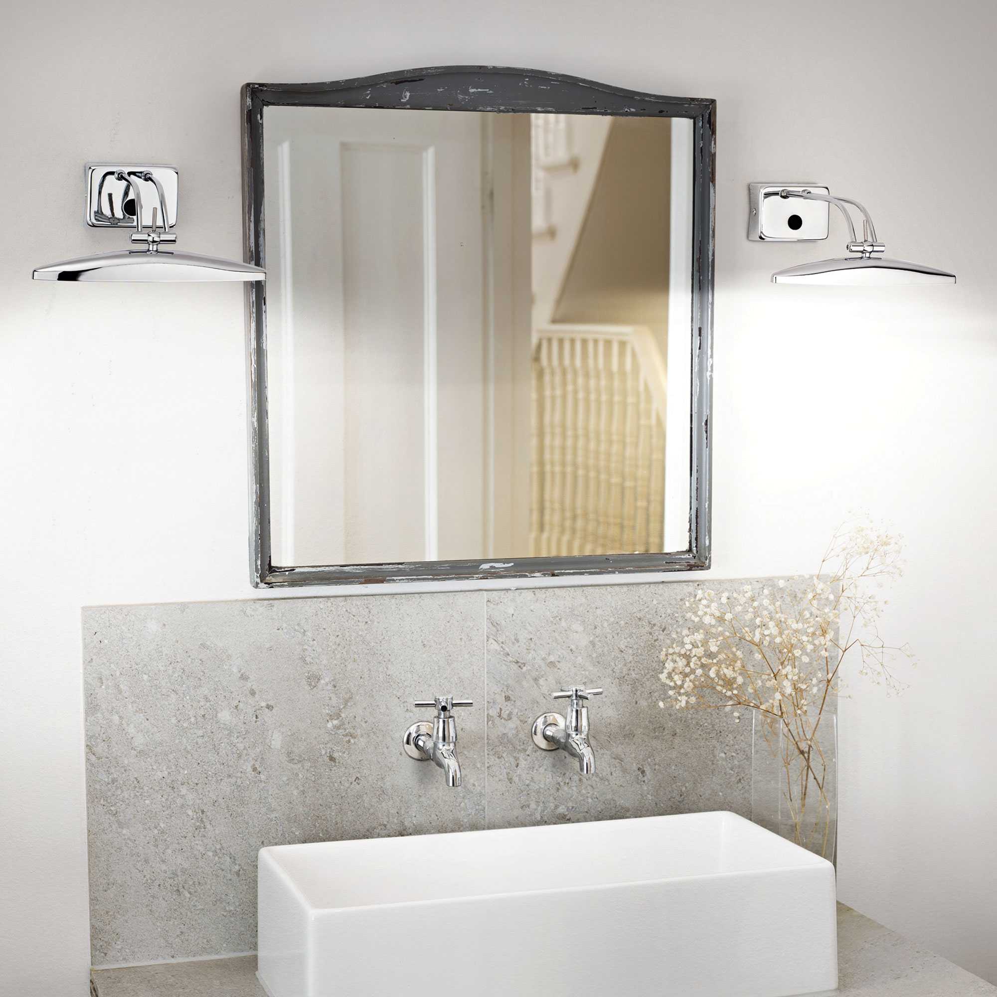 Mirror picture light - Burnish/Chrome/Brass Finish - Image 7
