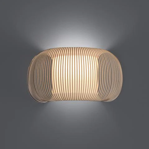 Mirta Wall lamp- Stone/ White Finishes - Image 2