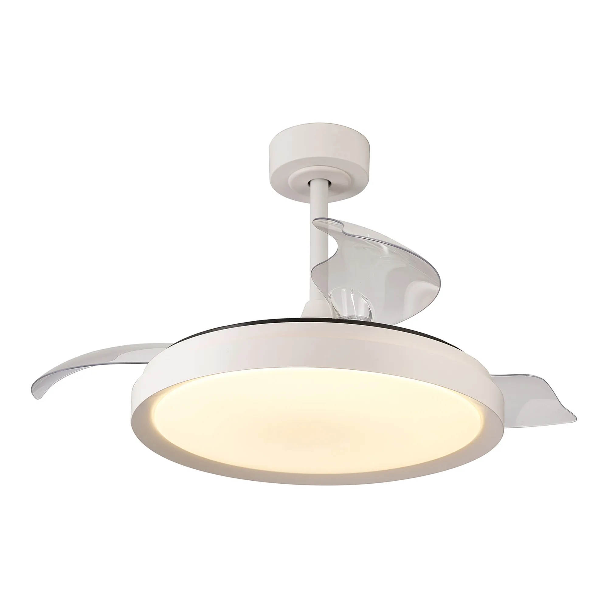Mistral LED Light Fan W/ Remote Control - Various Colours - Image 2
