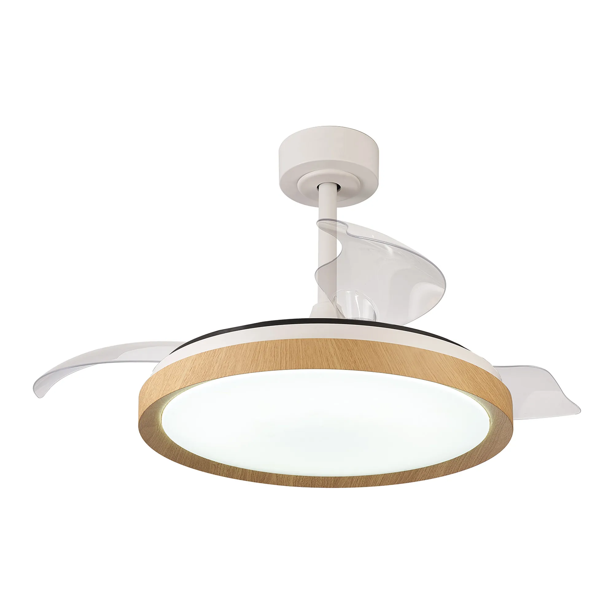 Mistral LED Light Fan W/ Remote Control - Various Colours - Image 3