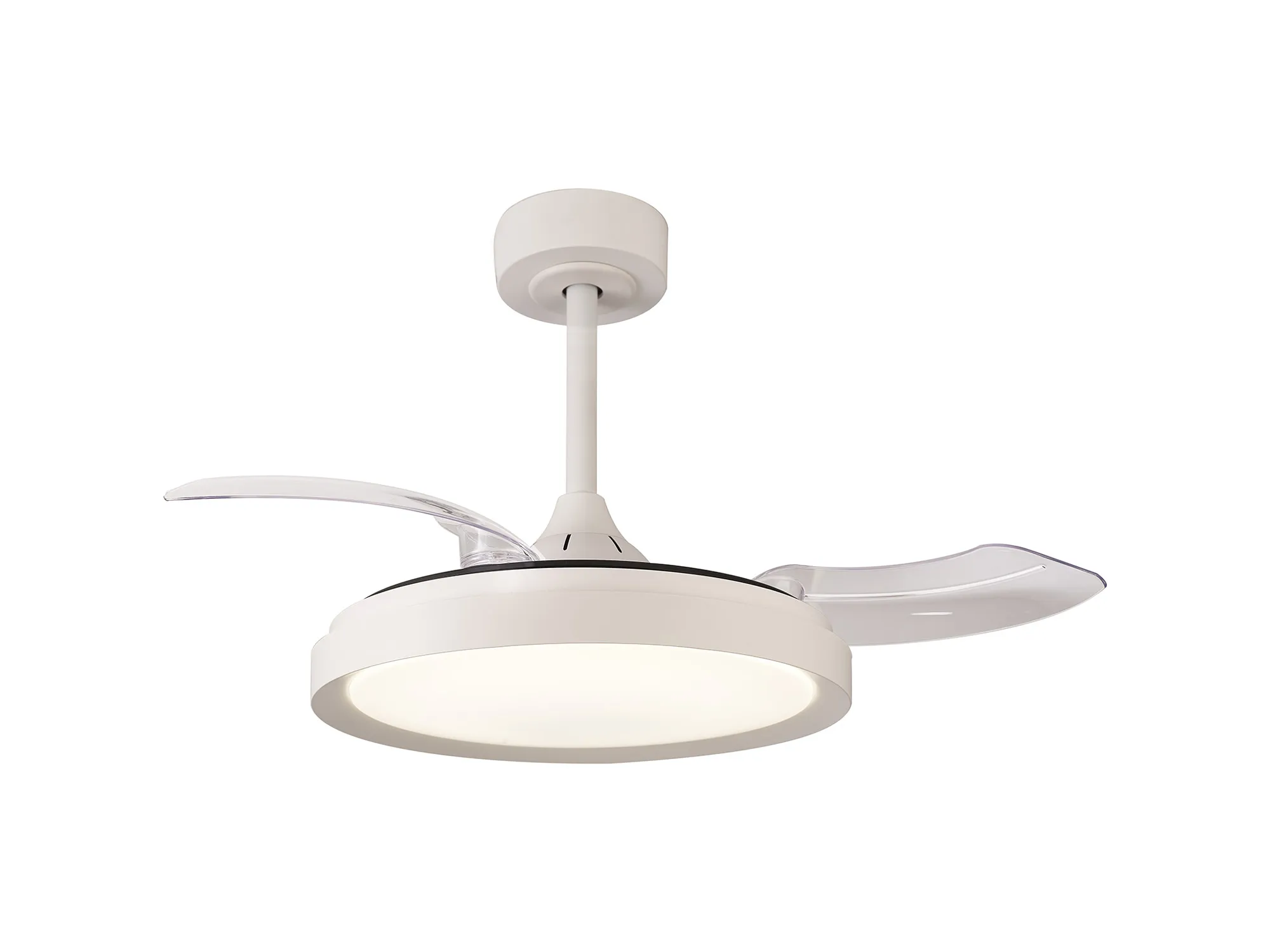 Mistral LED Light Fan W/ Remote Control - Various Colours - Image 5