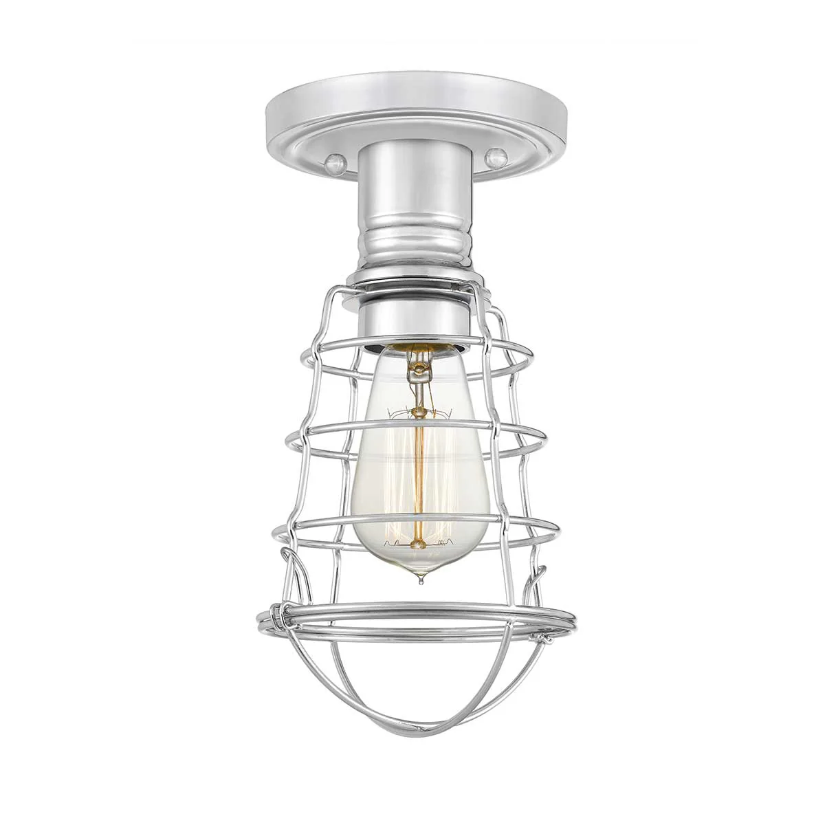 Mixon 1 Light Semi-Flush - In Various Finishes - Image 16