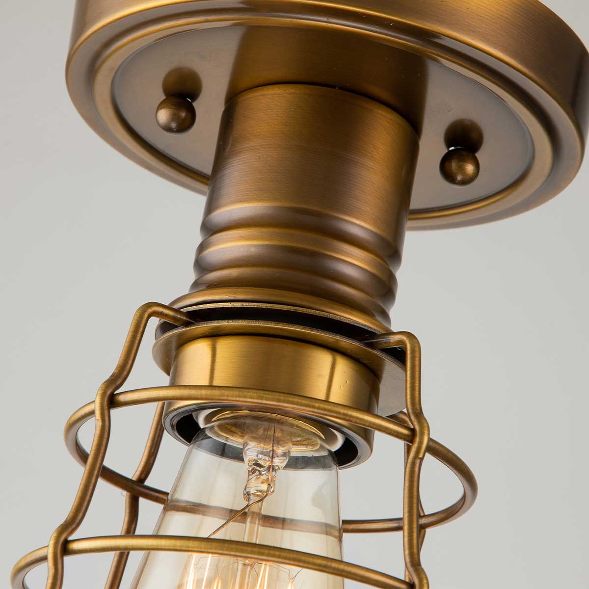 Mixon 1 Light Semi-Flush - In Various Finishes - Image 24