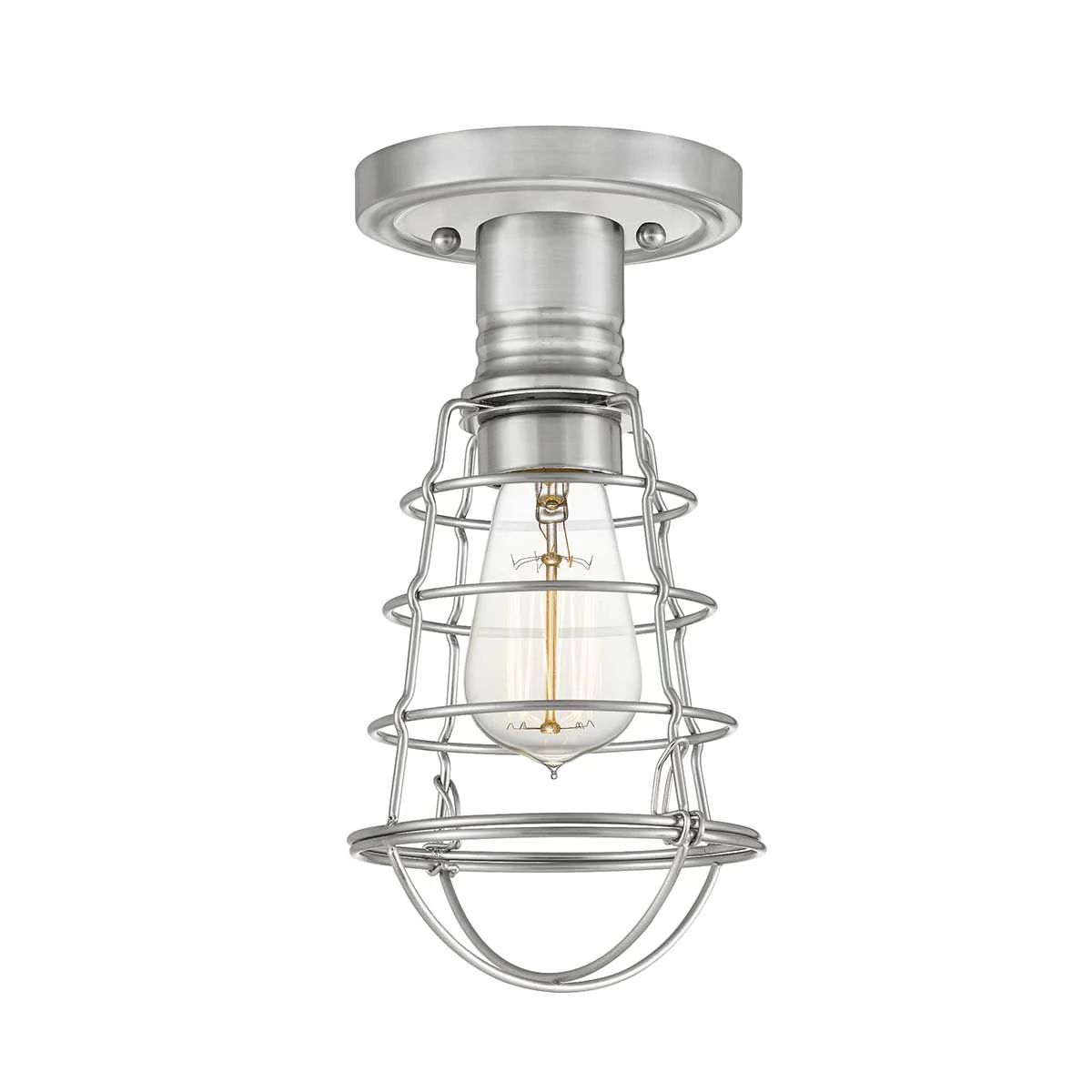 Mixon 1 Light Semi-Flush - In Various Finishes - Image 6