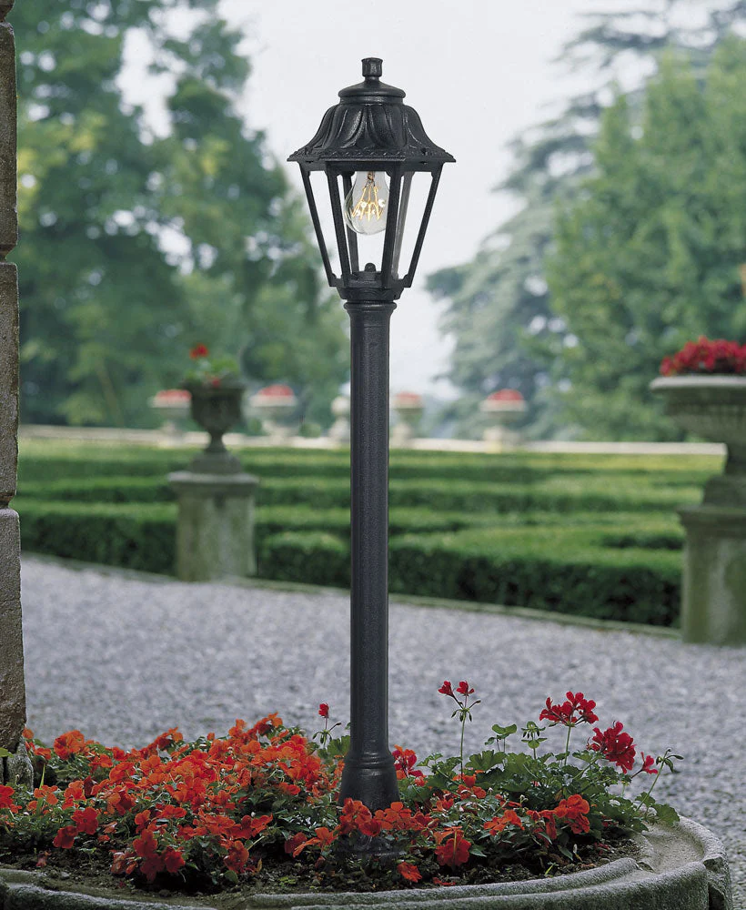 Mizar/Anna Post Light Garden Lights - Black/White - Image 3