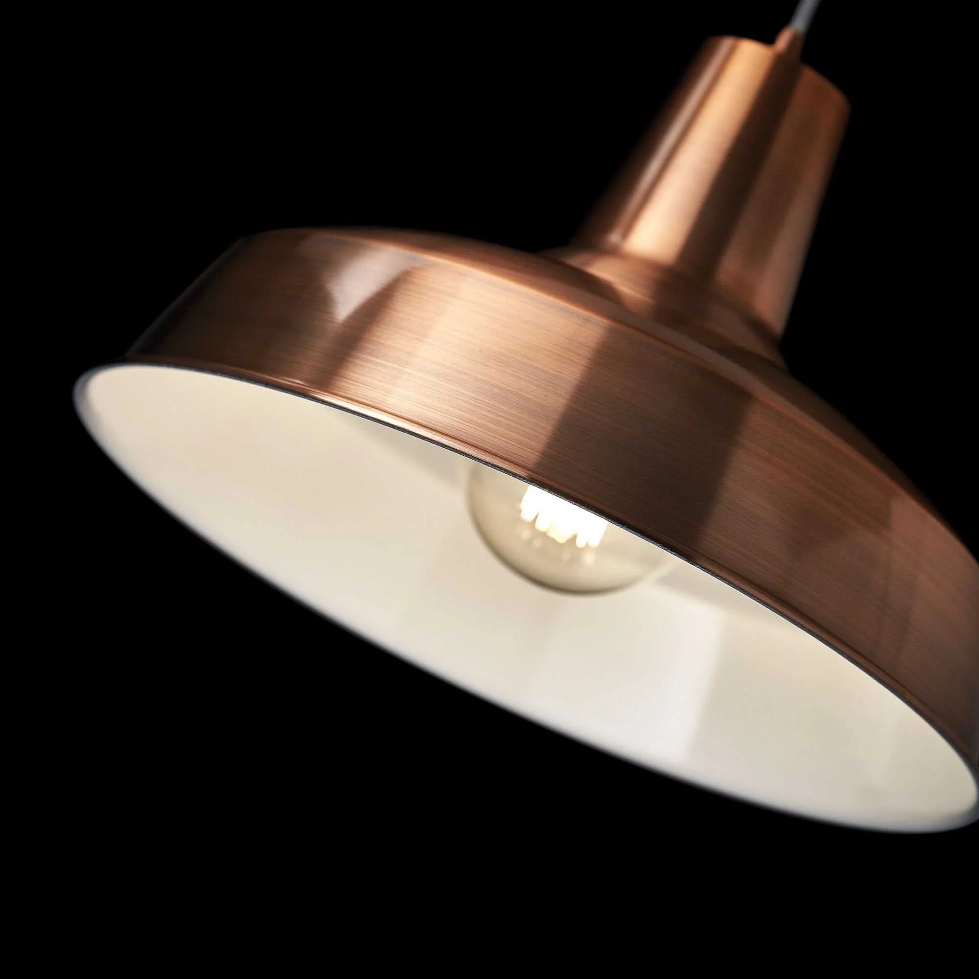 Moby Pendant - Black/Copper/White Finish - Image 5
