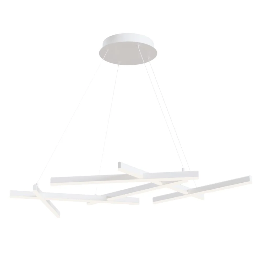 Line Pendant Lamp - Black / White / Gold - Image 3