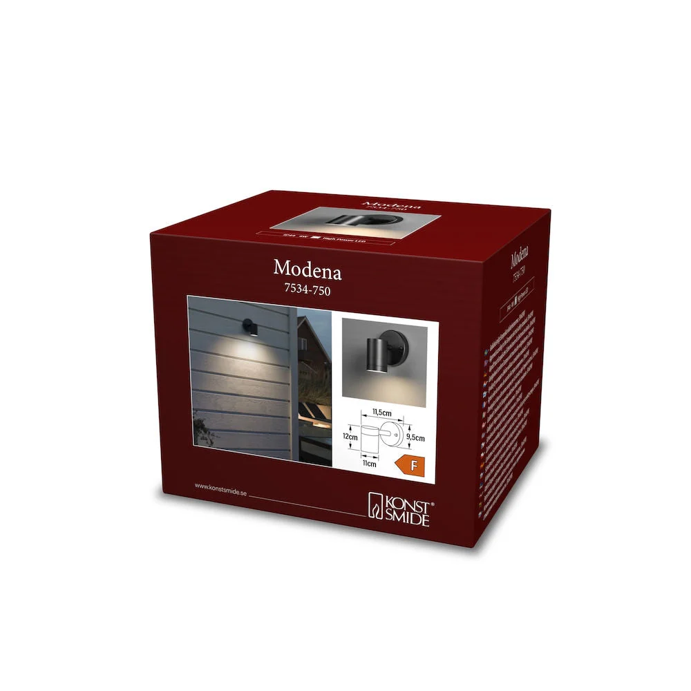 Modena Down Light Black/White LED IP44 - Image 7
