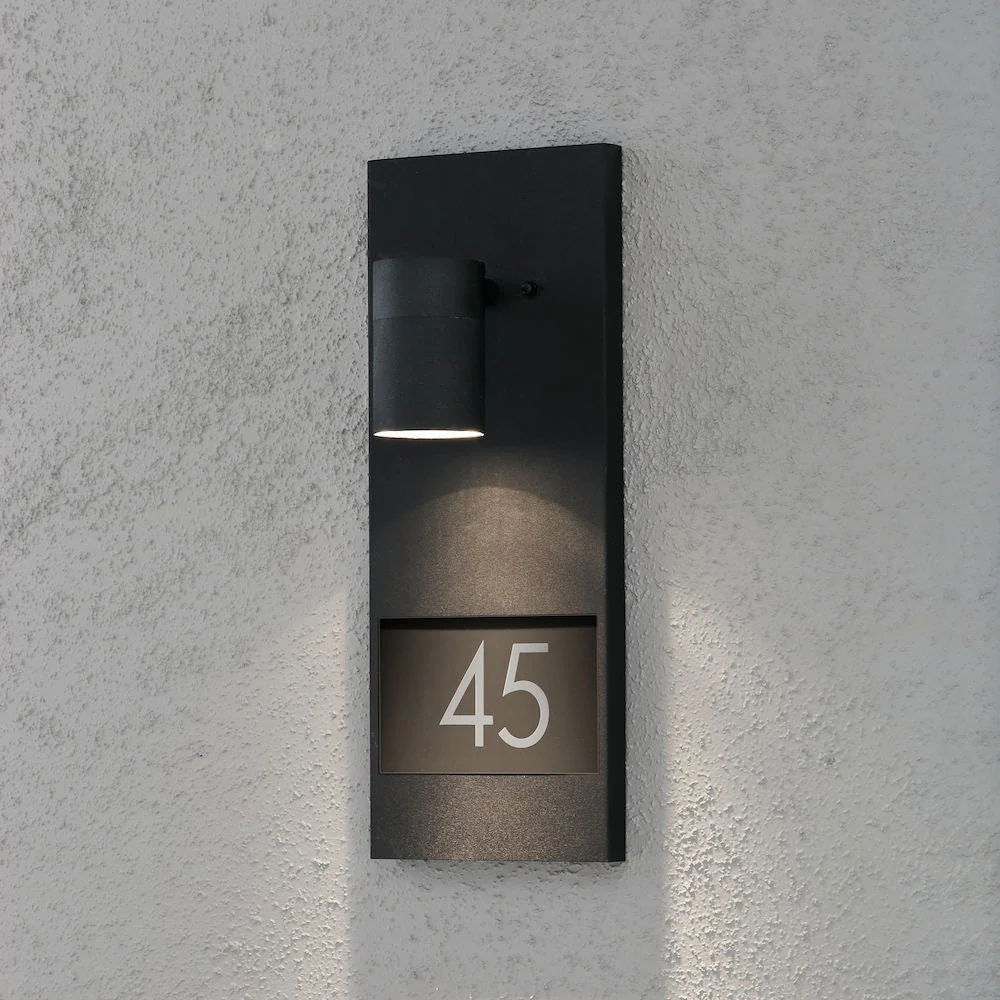 Modena House No. Wall Light GU10 IP44 - Various Finishes - Image 11
