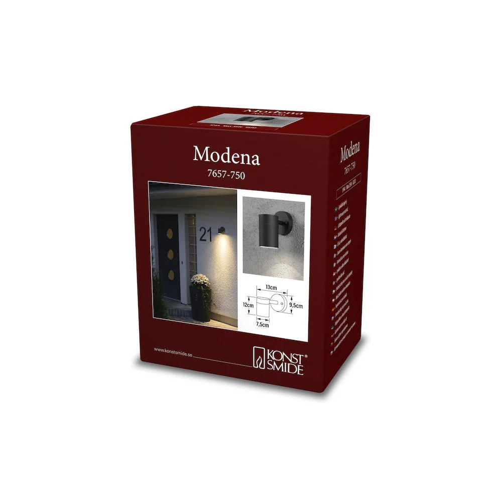 Modena Small/Medium Wall Light Various Finish GU10 IP44 - Image 18