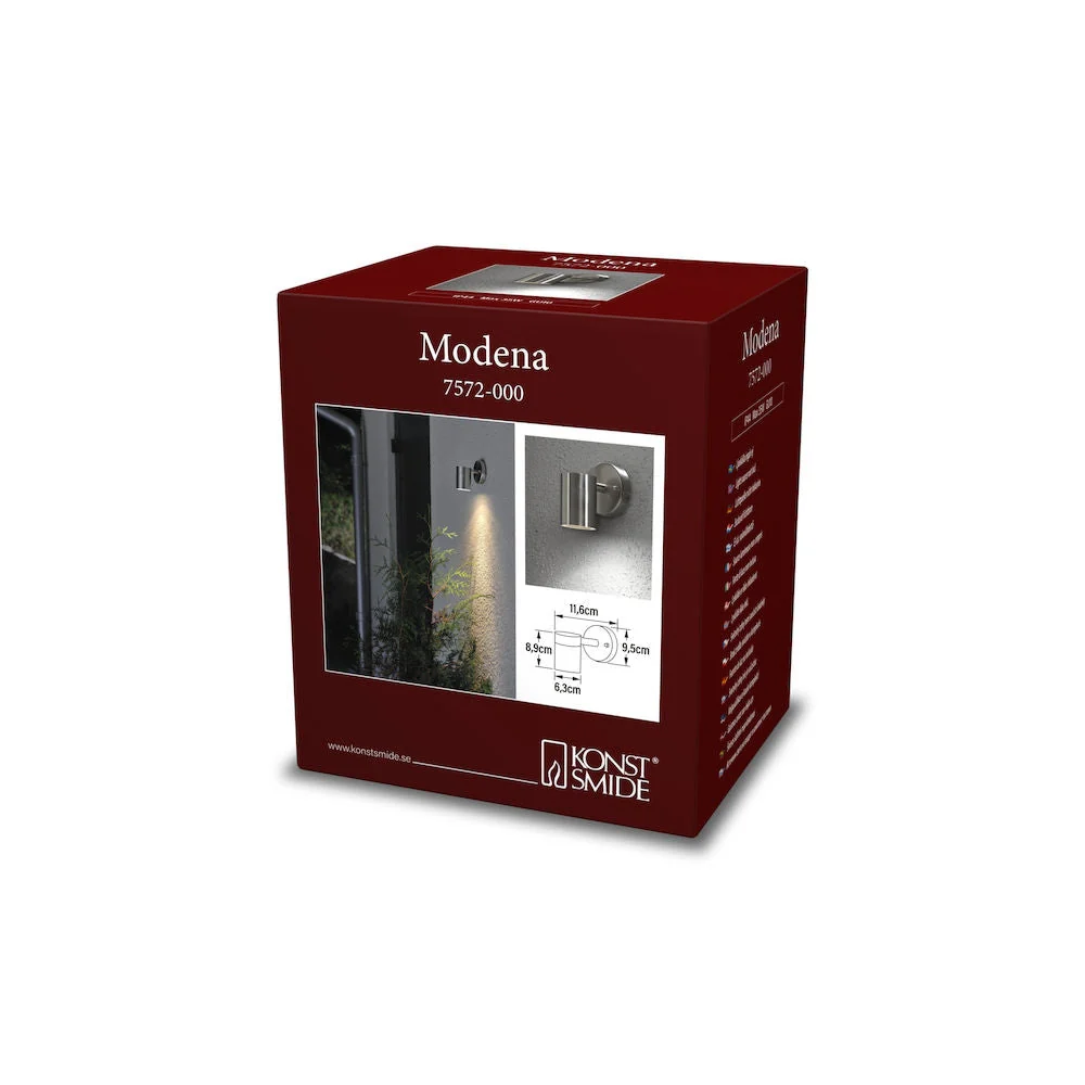 Modena Small/Medium Wall Light Various Finish GU10 IP44 - Image 22