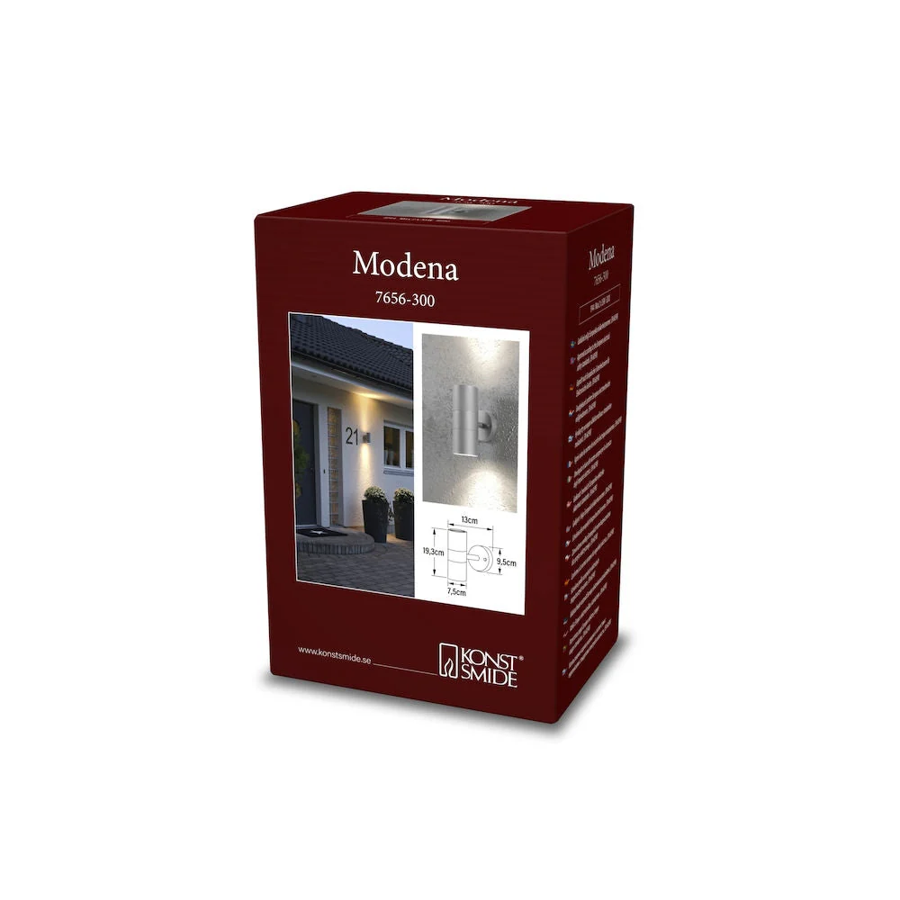 Modena Up & Down Light GU10 IP44 - Various Colours - Image 15