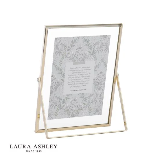 Moira Photo Frame Polished Gold and Glass 5" x 7" - Image 2