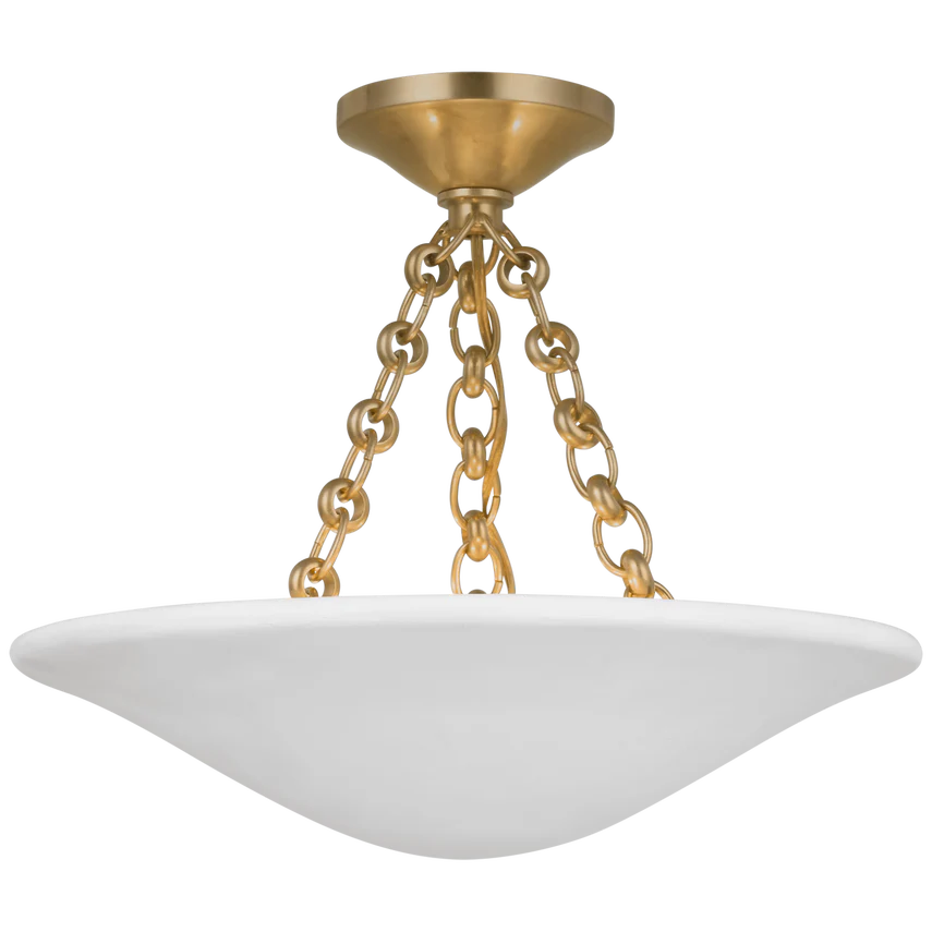 Mollino 16" Semi Flush Mount - Various Colours - Image 2