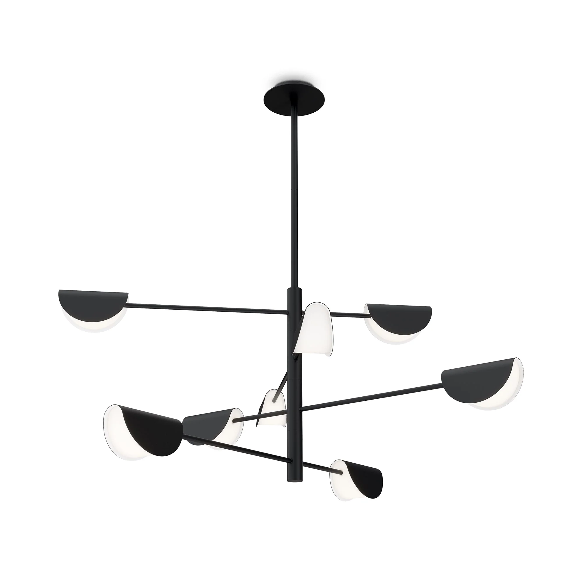Mollis Centre Ceiling Light - Black Finish - Image 2