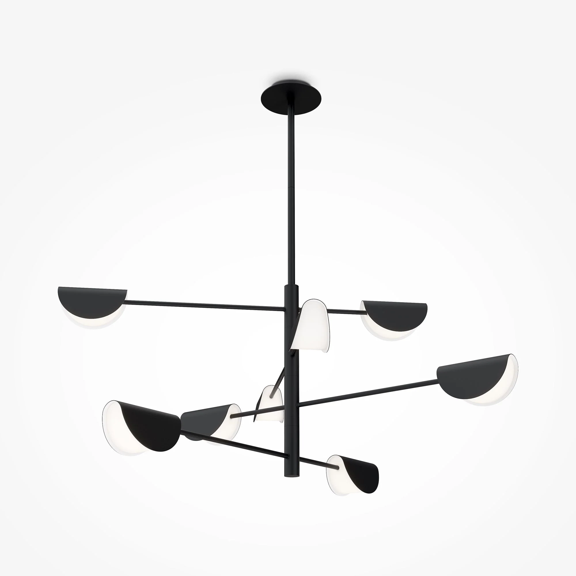 Mollis Centre Ceiling Light - Black Finish - Image 5