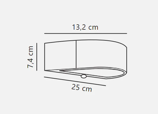 Monay Round/ Square Solar Wall light - Image 3