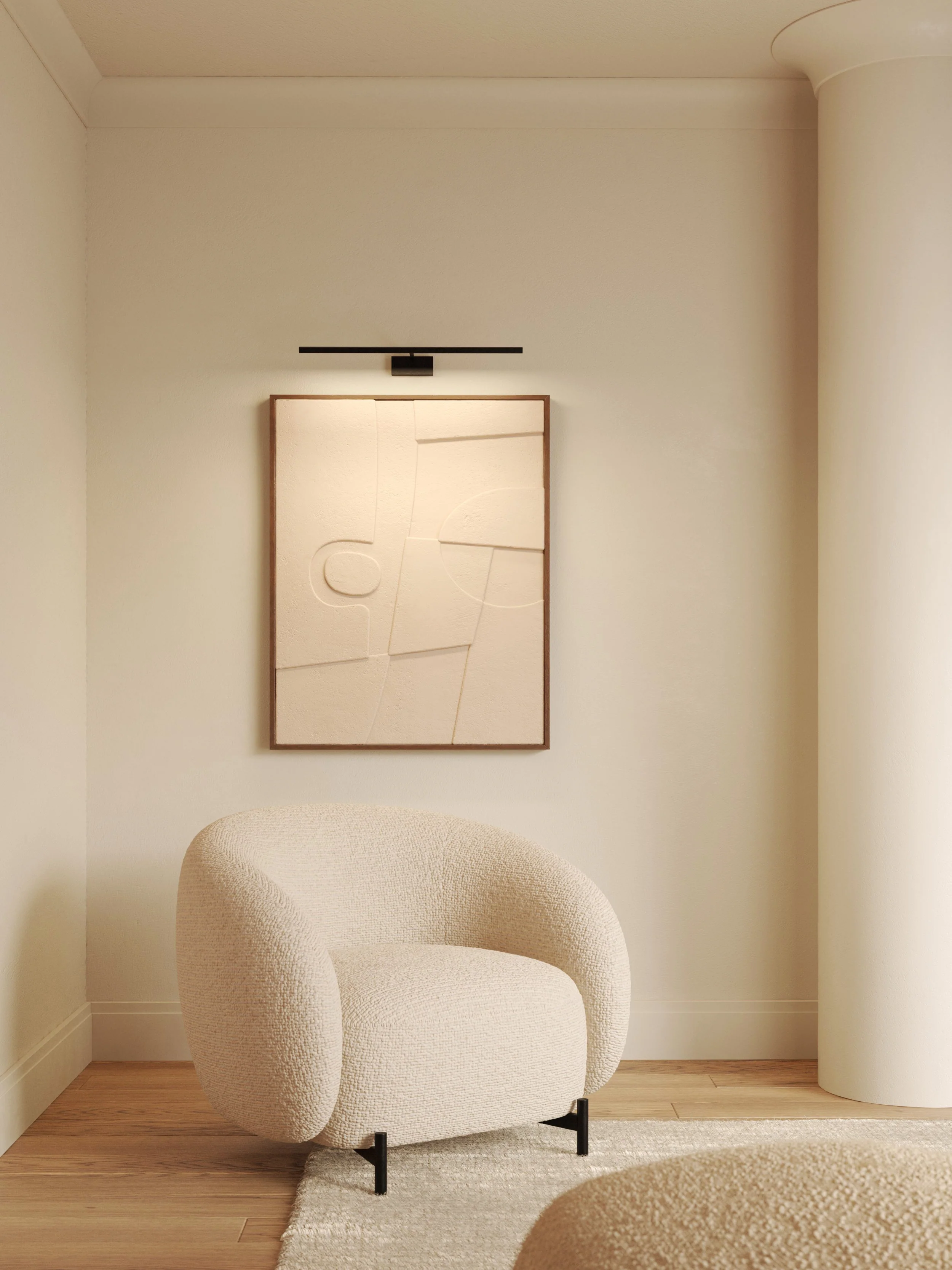Mondrian 400/600 LED Picture Light- Bronze/ Matt Black - Image 14