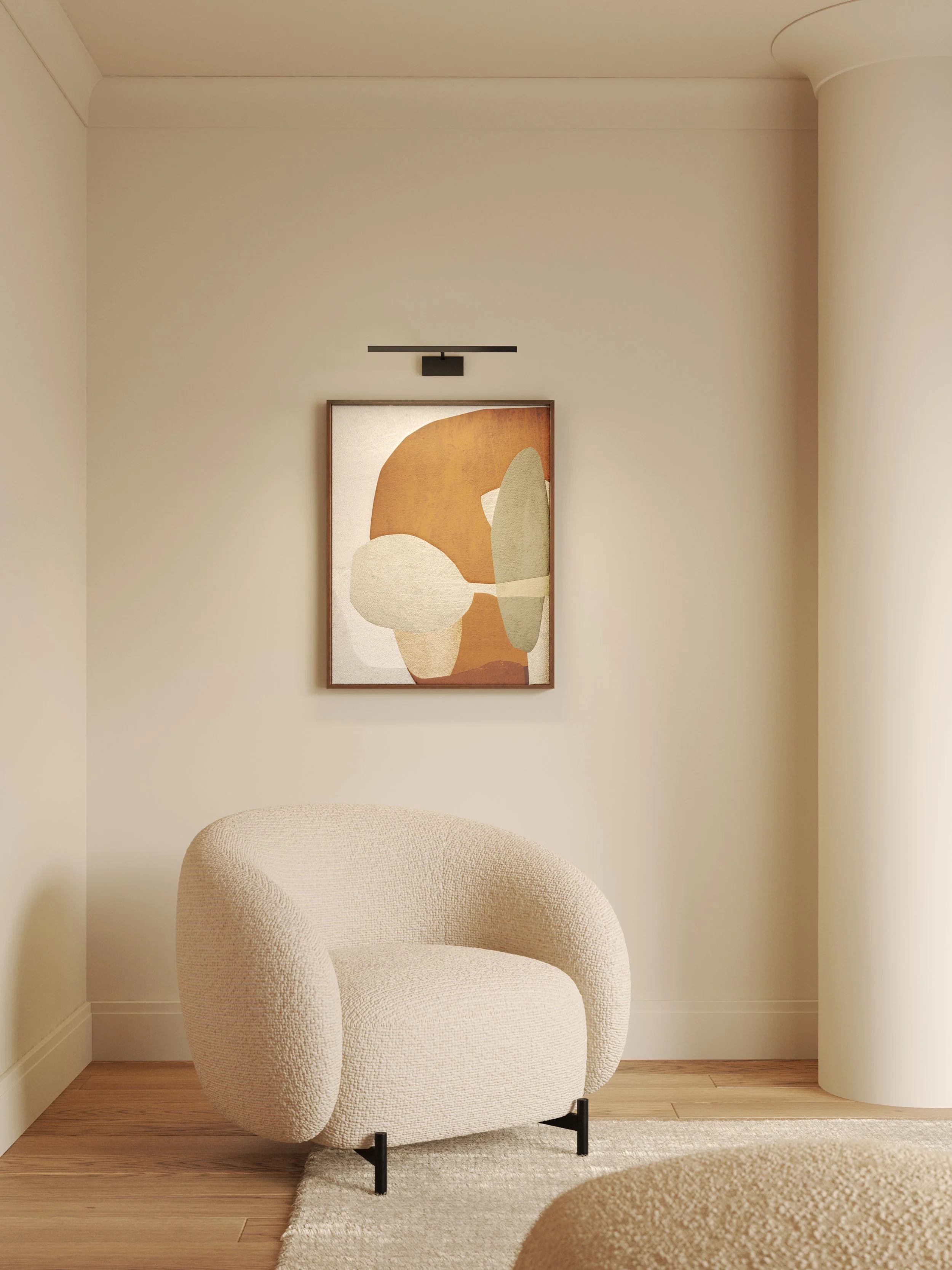 Mondrian 400/600 LED Picture Light- Bronze/ Matt Black - Image 5