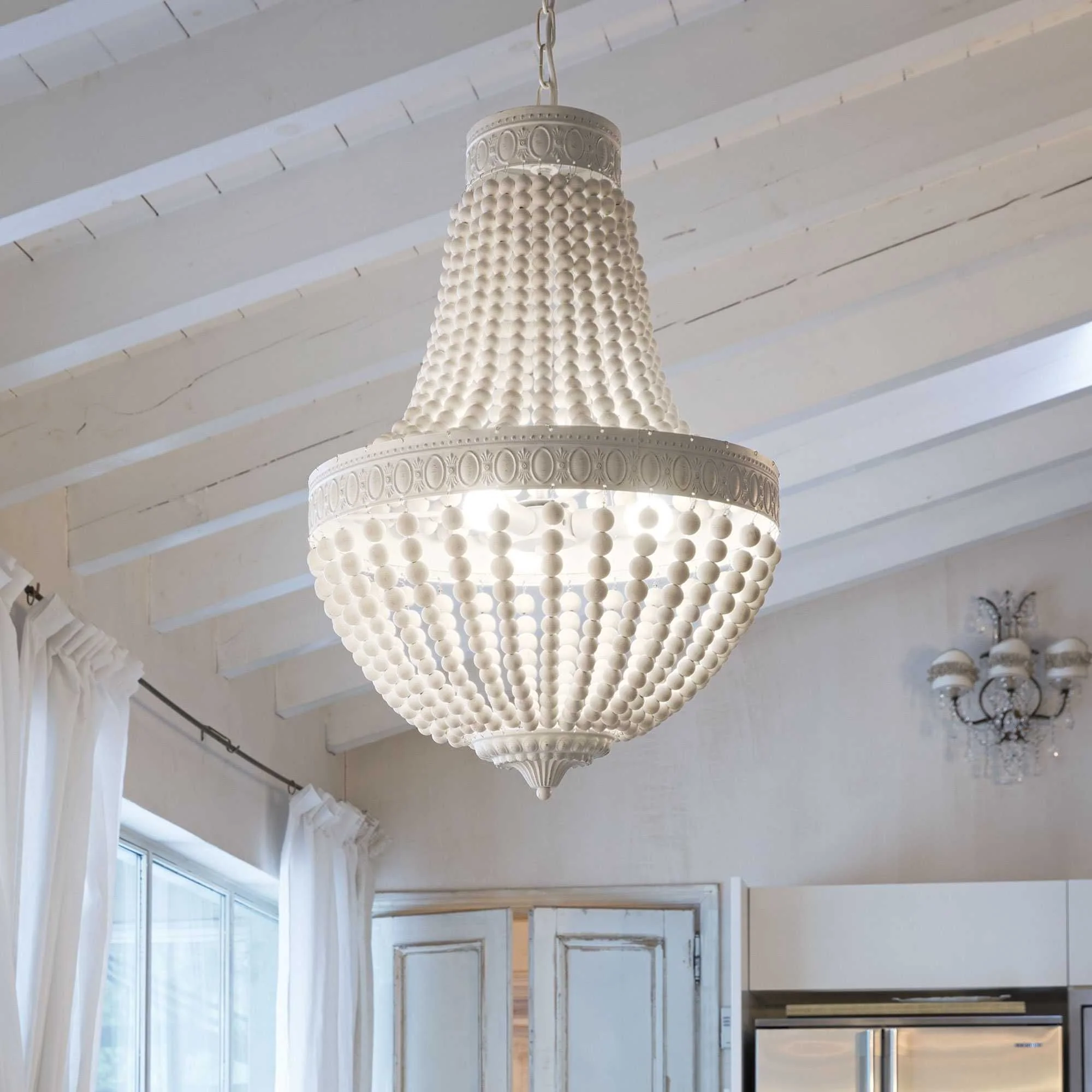 Monet SP5 Centre Ceiling Light - Matt White - Image 2