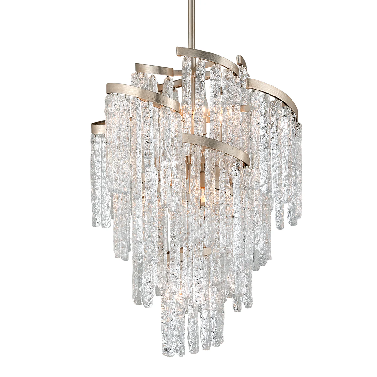 Mont Blanc 9/13Lt Chandelier - Silver Leaf - Image 2