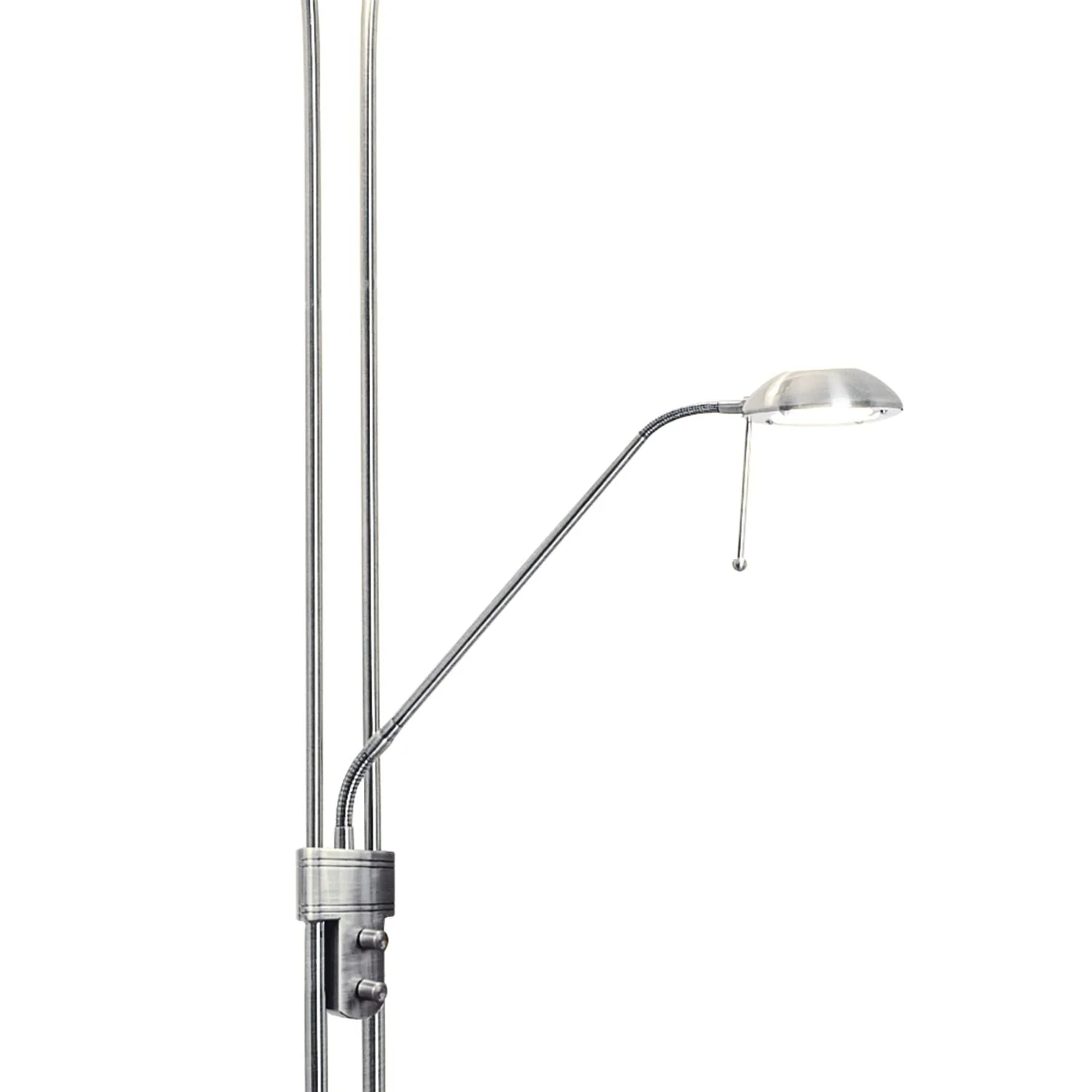 Montana Floor Lamp Antique Brass/Satin Chrome - Image 10