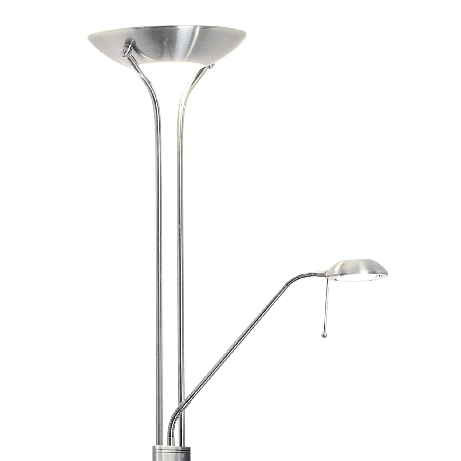 Montana Floor Lamp Antique Brass/Satin Chrome - Image 11