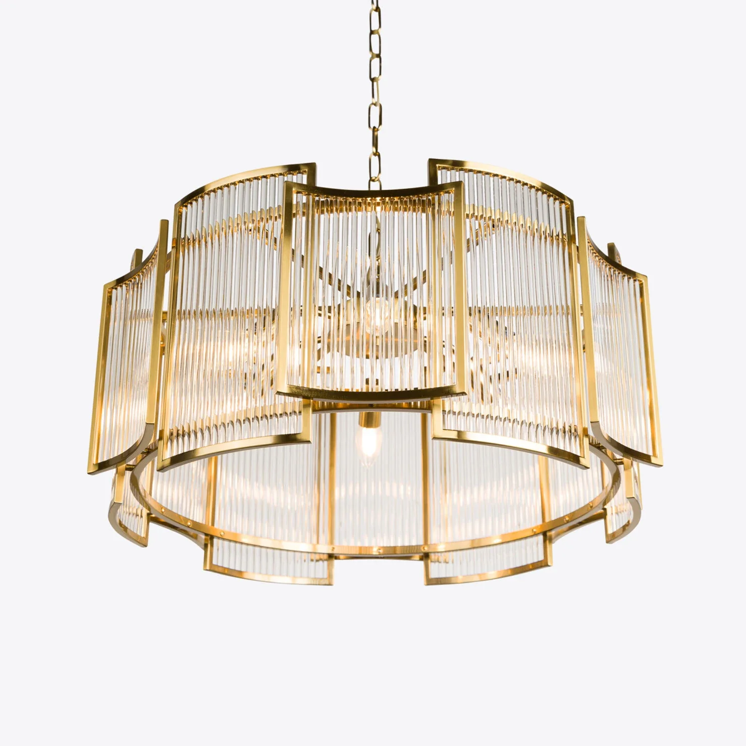 Monte Carlo Chandelier- Brass Finishes - Image 14