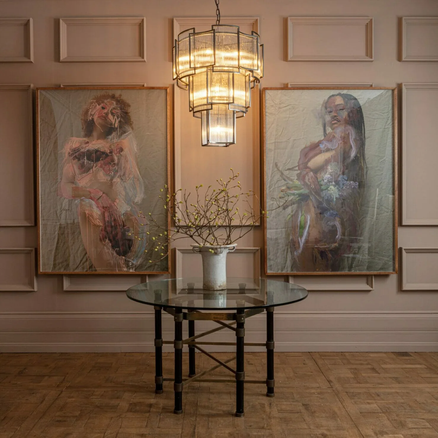 Monte Carlo Grande Chandelier - Bronze/ Brass Finish - Image 10