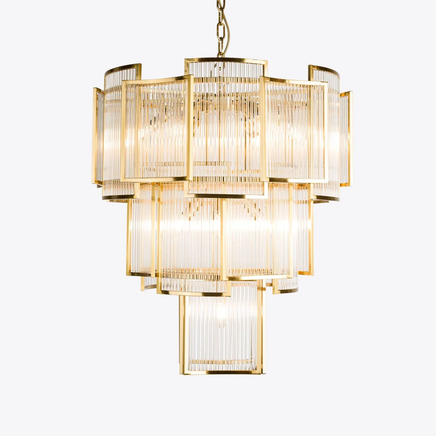 Monte Carlo Grande Chandelier - Bronze/ Brass Finish - Image 2