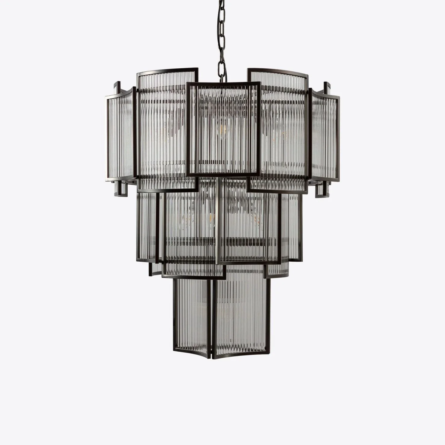 Monte Carlo Grande Chandelier - Bronze/ Brass Finish - Image 3