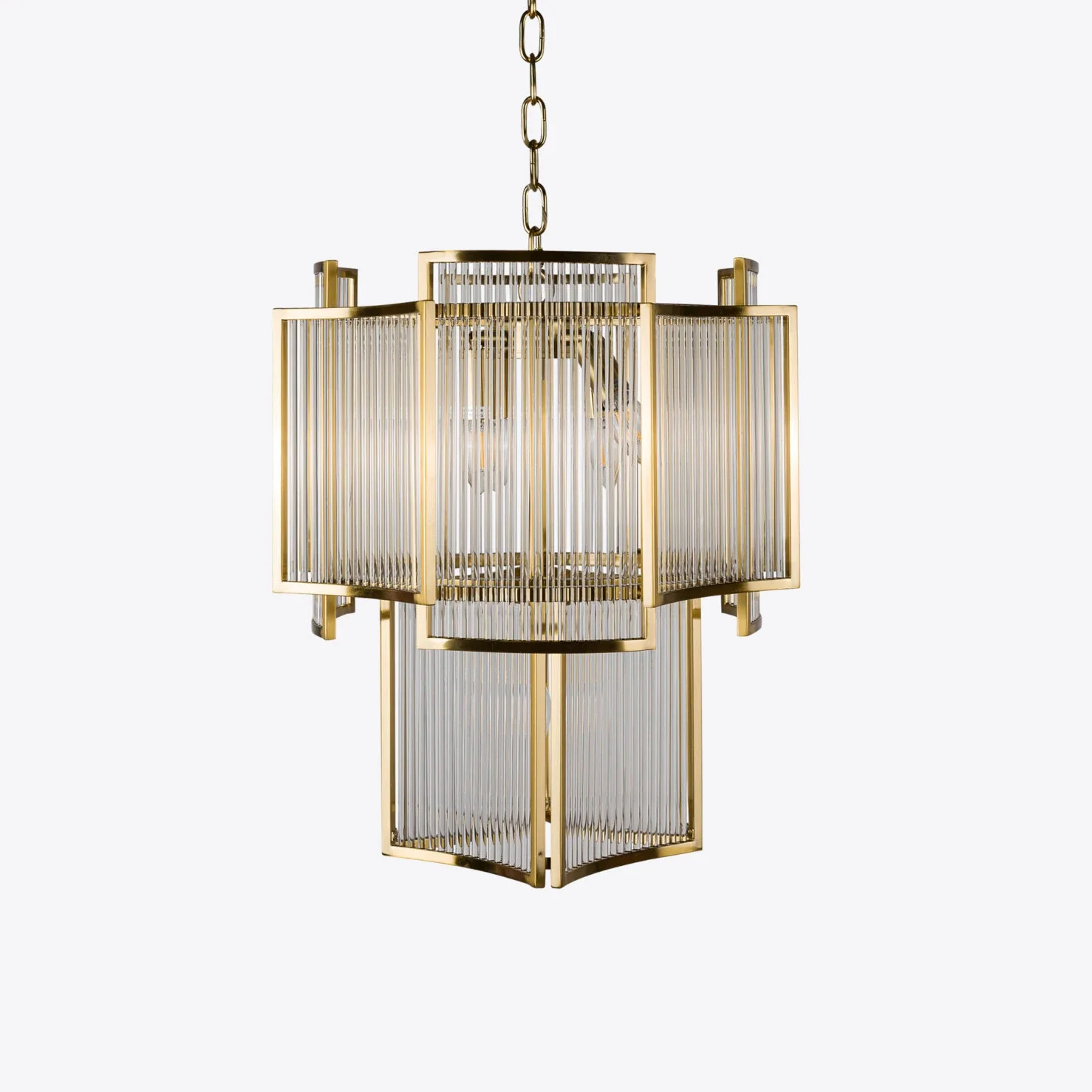 Monte Carlo Piccolo Chandelier- Brass/ Bronze - Image 12