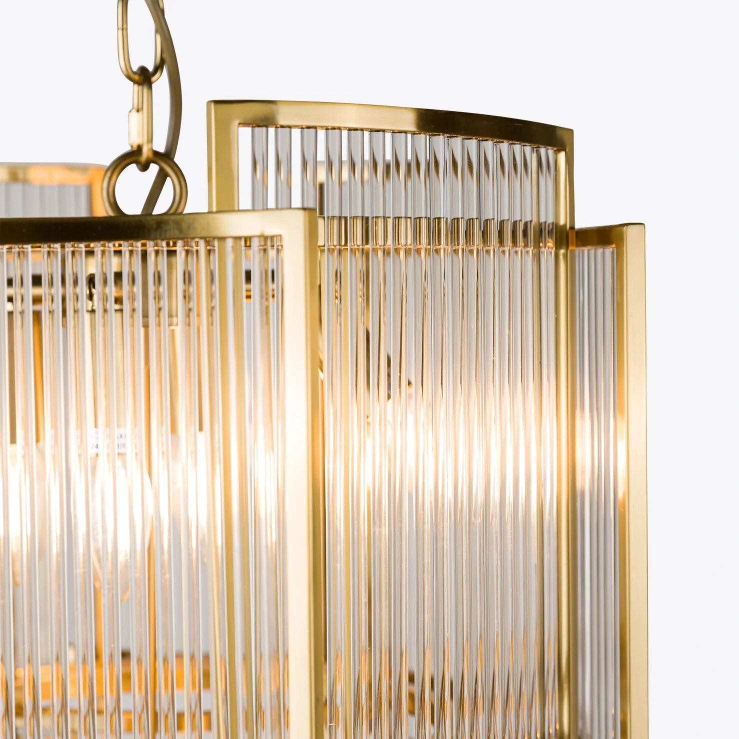 Monte Carlo Piccolo Chandelier- Brass/ Bronze - Image 5